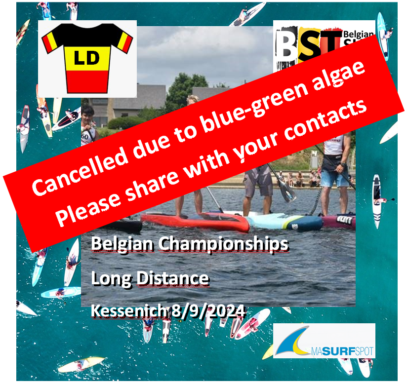 Cancellation of the Belgian Open SUP Long Distance in Kessenich